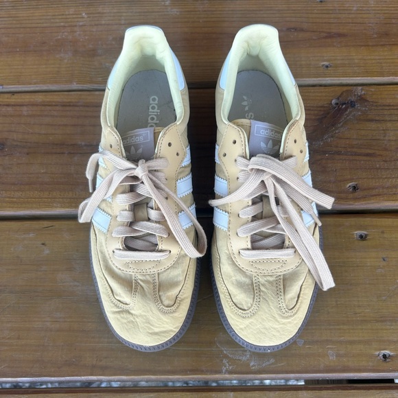 Adidas sambas - yellow, W, size 7, and in very good condition - Picture 3 of 6
